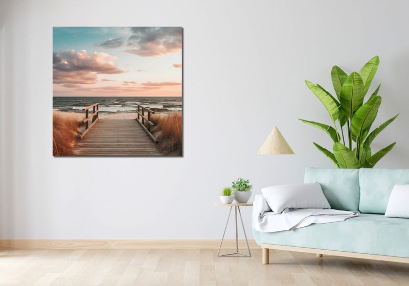 Obraz 100x100cm Ścieżka Przygody zdjęcie 2