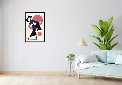 Plakat 53x81cm Dumnym Krokiem na Arena.pl