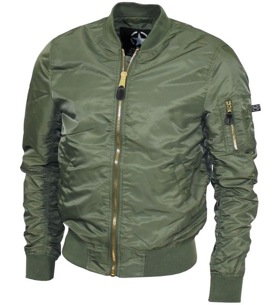 Kurtka airforce MA1 oliwkowa zdjęcie 1
