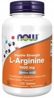 NOW Foods L-Arginine 1000g CZYSTA ARGININA USA 120