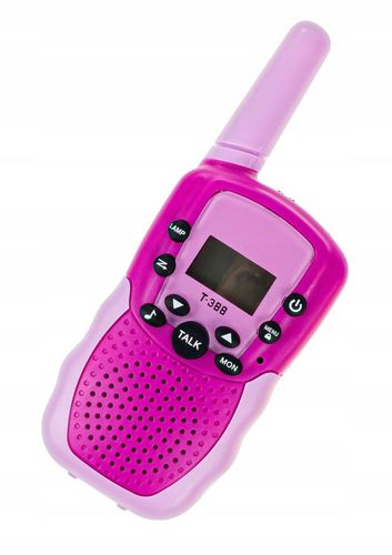 WALKIE-TALKIE DLA DZIECI ŁOKI TOKI DUŻY ZASIĘG 2X KRÓTKOFALÓWKA WYŚWIETLACZ na Arena.pl