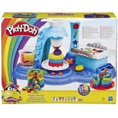 PLAY-DOH CIASTOLINA ZESTAW FABRYKA CIASTEK +7 TUB