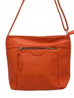 Herisson - torebka worek kieszonka na zamek pomarańczowy 1052L2079