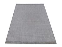 Dywan sznurkowy dwustronny ZARA 14 szary 80 x 150 cm szary