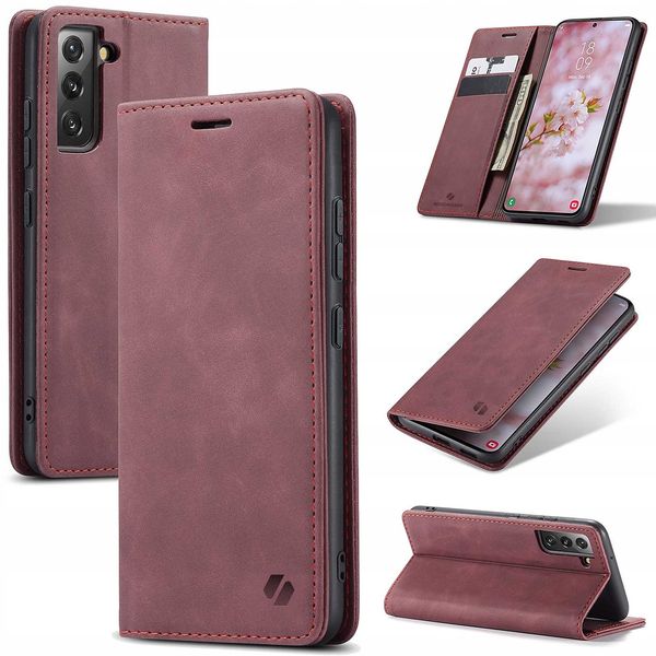 Spacecase Wallet Galaxy S22+ Red zdjęcie 11