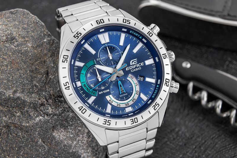 zegarek męski casio edifice efv-620d-2avuef + box zdjęcie 4