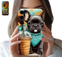 ETUI CASE SAMSUNG GALAXY S24 FE BULDOG FRANCUSKI COFFEE SŁODKIE WZORY