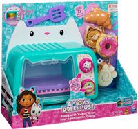 KOCI DOMEK GABI ZESTAW KUCHENNY ZABAWKOWY PIEKARNIK MIKROFALÓWKA +AKCESORIA