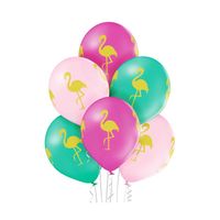 balony flamingi (6szt.)