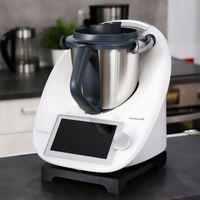 Podstawka deska tacka z kółkami pod Thermomix Termomiks TM5 TM6 CZARNA TSv3