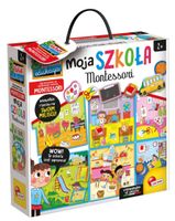 2X Gra planszowa Lisciani Montessori Moja Szkoła