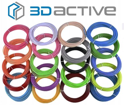 WKŁADY DO DŁUGOPISU 3D DLA DZIECI PLA FILAMENT 3D PEN 60 M ZESTAW STARTOWY na Arena.pl