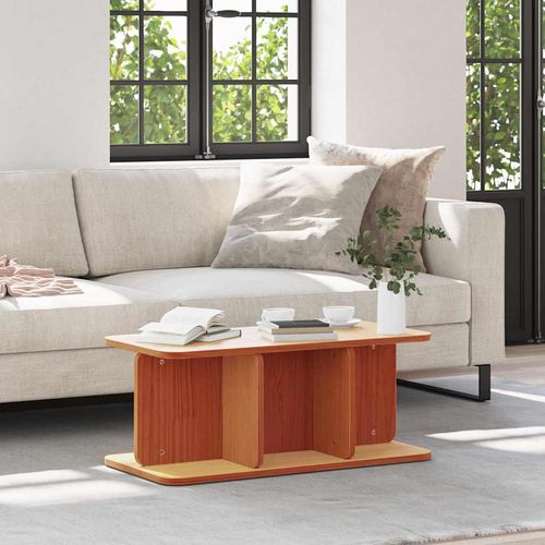 Stolik kawowy Woskowy brąz 80 x 39.5 x 33.5 cm na Arena.pl