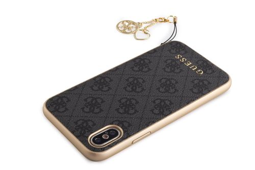 GUESS 4G CHARMS COLLECTION IPHONE X - GREY na Arena.pl
