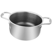 Garnek Stalowy Nieprzywierający Orion Cookcell Hybryd 26 cm 7L