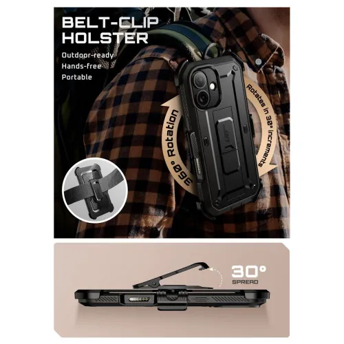 Etui Supcase UB Pro na iPhone 17 - czarne na Arena.pl