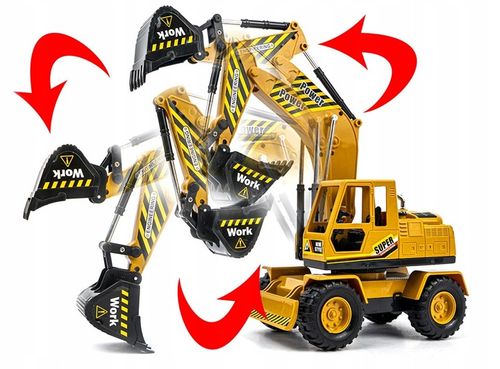 ZDALNIE STEROWANA KOPARKA SPYCHACZ NA PILOT na Arena.pl