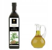 Olej z konopii konopny 500ml zimnotłoczony niefiltrowany z polskich nasion