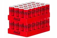 Napój gazowany Coca-Cola ZERO 330 ml, pakiet 48 puszek