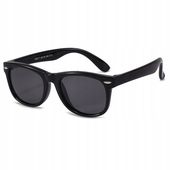 Dziecięce 5-9 lat Okulary przeciwsłoneczne z Polaryzacją dla dzieci CZARNE