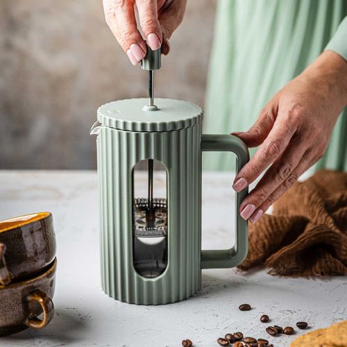 zaparzacz tłokowy do kawy/herbaty 1000ml klausberg kb-7755 zielony na Arena.pl