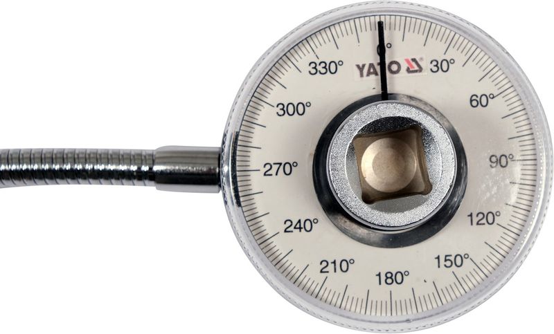 KĄTOMIERZ Z UCHWYTEM MAGNETYCZNYM DO KLUCZA DYNAMOM. 1/2'' - YT-05934 zdjęcie 2