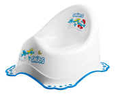 MALTEX Nocnik 2K Smerfy biały/ niebieski