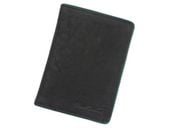 Portfel męski skórzany PIERRE CARDIN 05 TUMBLE 8814 Czarny / Zielony