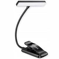 Lampka do czytania książek bezprzewodowa z 24 LED, obracana elastyczna