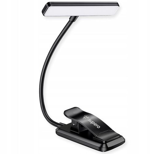 Lampka do czytania książek bezprzewodowa z 24 LED, obracana elastyczna na Arena.pl