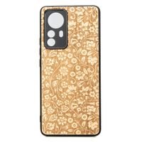 Drewniane Etui Bewood Xiaomi 12T Pro KWIATY POLNE ANIEGRE