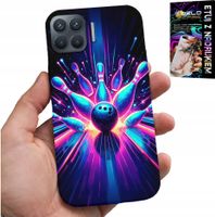 ETUI DO OPPO RENO 4 LITE - KRĘGLE BOWLING STRIKE POKROWIEC, PLECKI