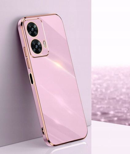 ETUI GLAMOUR GOLD CASE PLATING do MOTOROLA MOTO G85 5G +SZKŁO HARTOWANE na Arena.pl