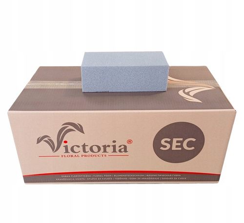 GĄBKA FLORYSTYCZNA VICTORIA SUCHA SZTUCZNE KWIATY KARTON OZDOBA MOCNA na Arena.pl