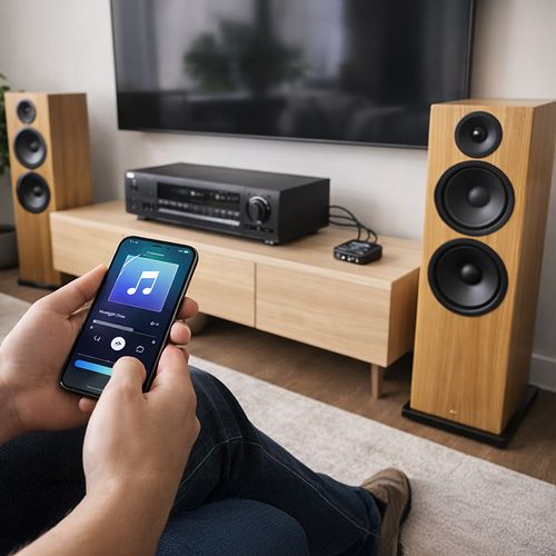 Qoltec Transmiter Audio Bluetooth 6.0 HiFi NFC/RCA/AUX na Arena.pl