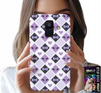 ETUI DO SAMSUNG A6 2018 - MODNE SERCA KOKARDKI KOKARDA + SZKŁO