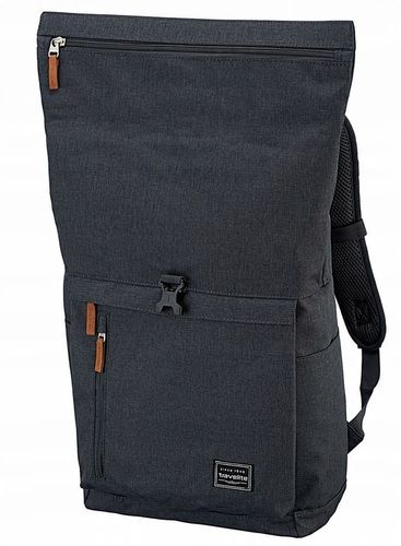Plecak miejski rolowany Travelite Basics 35l na laptopa 15,6" antracyt na Arena.pl
