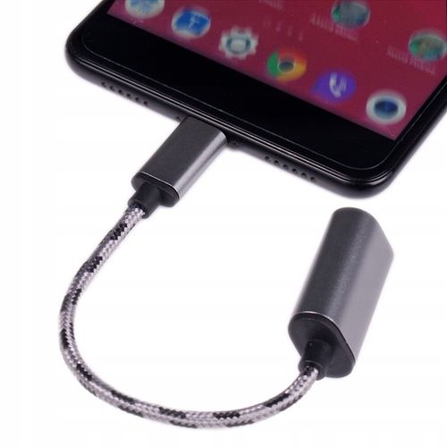 Adapter Kabel NYLON OTG USB-C Typ C do USB 3.0 na Arena.pl
