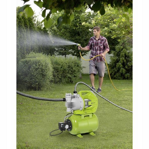 HYDROFOR POMPA do wody ZBIORNIK 24L 5.3 BAR MANOMETR 6000 l/h 230V 1300W zdjęcie 2