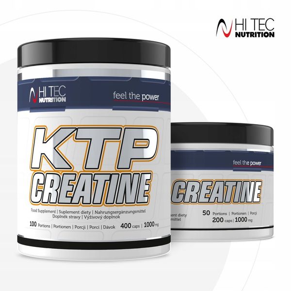 HI TEC KTP Creatine 400 k KREATYNA MONOHYDRAT WITB zdjęcie 3