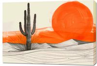 Obraz 100x70cm Kaktus Saguaro