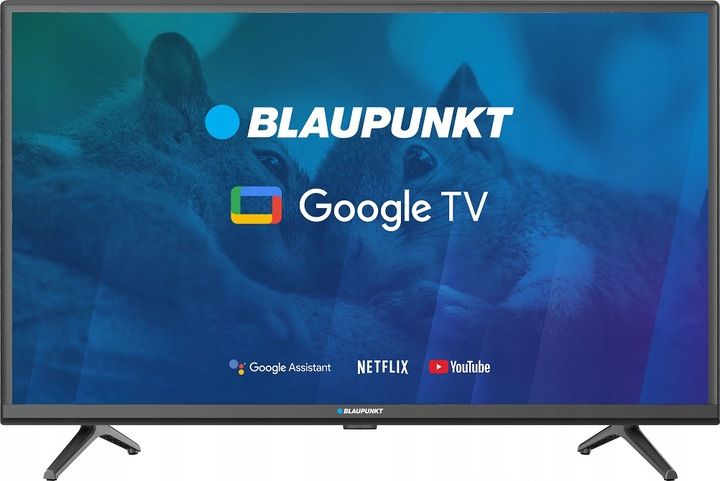 TELEWIZOR BLAUPUNKT 32 CALE LED HD GOOGLE TV DOLBY DIGITAL DVB T T2 HEVC zdjęcie 6
