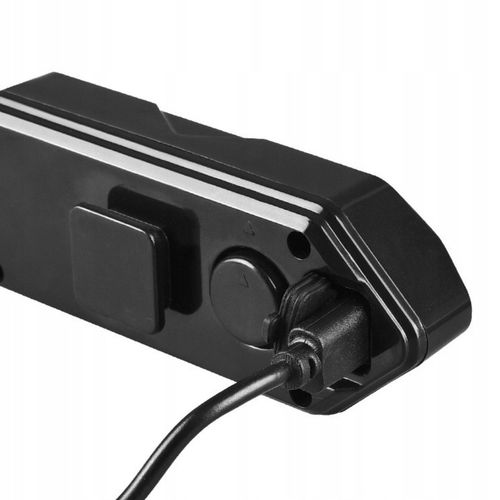 MOCNE LAMPKI ROWEROWE KIERUNKOWSKAZY OŚWIETLENIE PRZÓD TYŁ LED WODOODPORNE na Arena.pl