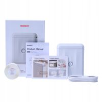 NIIMBOT D110_M Drukarka Termiczna Etykiety Naklejki EAN Nowy MODEL +1Rolka