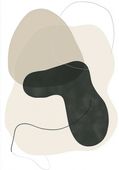 Plakat 70x100cm Warstwa Minimalistyczny , Wnętrza Styl Skandynawski, Boho