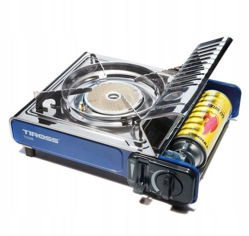 KUCHENKA TURYSTYCZNA TIROSS TS-266 SREBRNA 1650 W na Arena.pl