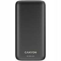 Powerbank CANYON PB-301 LED 30000 mAh PD 20W QC 3.0 Czarny