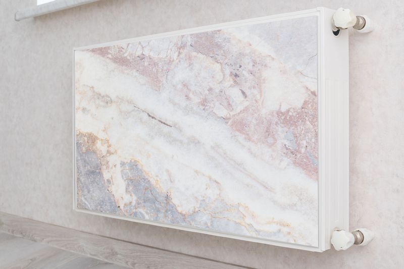 Mata MAGNETYCZNA Grzejnika Marmur Abstrakcja 120cm x 60cm zdjęcie 4