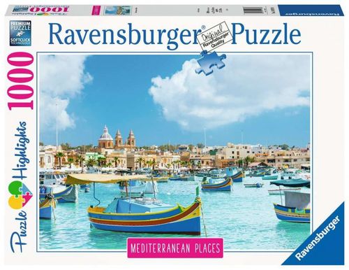 Puzzle 1000 Elementów Śródziemnomorska Malta na Arena.pl