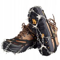 Raczki na Buty Turystyczne Kolce Antypoślizgowe Łańcuch 36-40 +Etui